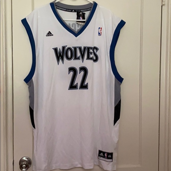 NWT Adidas NBA Timberwolves Wiggins Jersey sz: 2XL - Picture 1 of 8